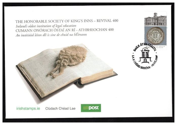 Collection 2007 Ireland Commemorative Stamps An Post First Day Cover (FDC). Collection of 26 covers.