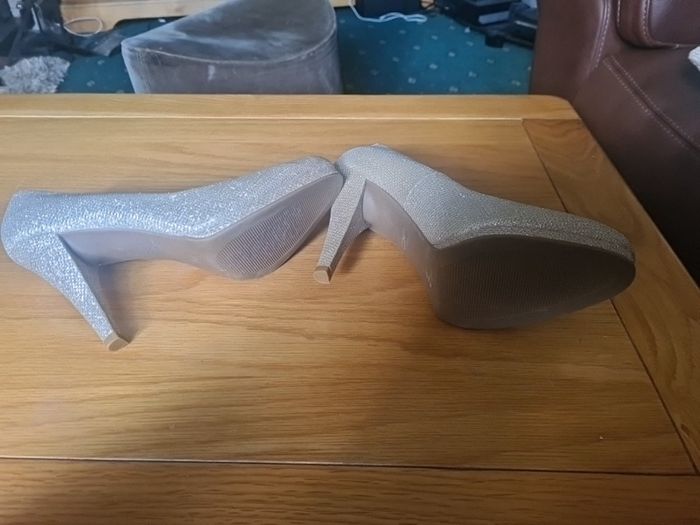 gold Bridesmaid shoes