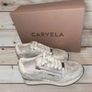 Carvela Silver Snake Sneakers - Brand New In Box Image 2
