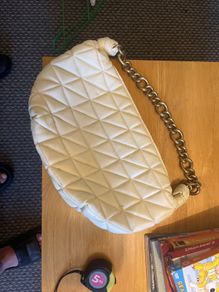 zara leather bag