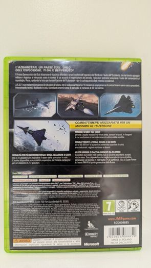 Janes Advanced Strike Fighters Xbox 360