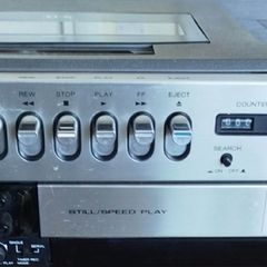 Vintage 1970s JVC HR-3330 VHS Video Cassette Recorder - Powers Up / Retro Tech