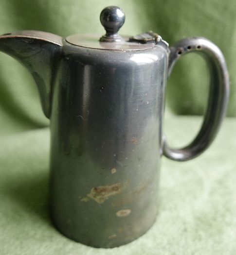 Silver Plated Electroplated Jug Coffee Pot Creamer James Dixon