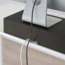 Ikea Elloven Monitor Stand With Bamboo Drawer - Black - 3 Items Available Image 9