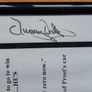 Murray Walker Autographed Famous Quotes Framed Image 2