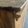 Mexican pine.  / Solid Wood Indian Armoire / Cabinet Image 7