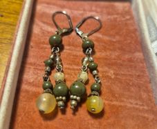 Vintage Green Earrings