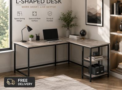 Corner Desk L Shaped Office Desk