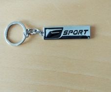 Brand New Lexus F-Sports Keyring Double sided with logo.