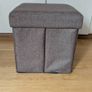 Storage Ottoman(folding) Brown Image 2
