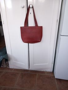 EFX Tan Leather Bag.