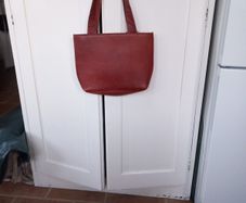 EFX Tan Leather Bag.