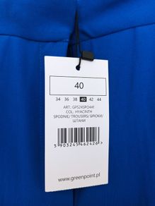 Trousers tailored