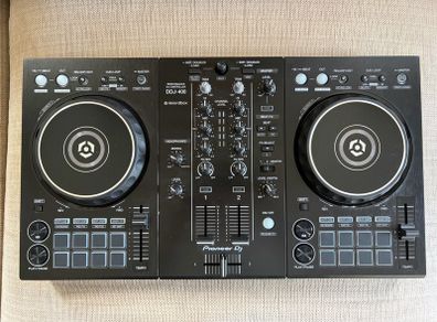 Pioneer DJ DDJ-400 Controller with Box Headphones and USB