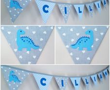 Beautiful Personalised Cotton Bunting