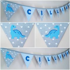 Beautiful Personalised Cotton Bunting