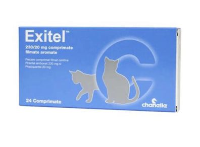 Exitel deworming tablets for cats