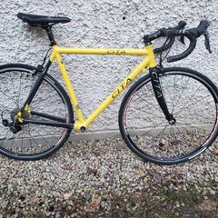 half carbon road bike