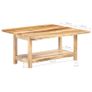 Extendable Coffee Table 90x(45-90)x45 cm Solid Mango Wood Image 10