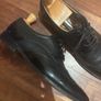 Classic Barker Comfort Gel Zone Black Leather Men's Laced Shoes - Size 10 plus Free Bally Wooden Shoe Trees Image 4
