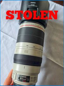 100 400 canon Stolen