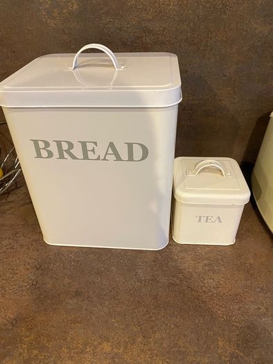 Bread Bin and Tea Canister