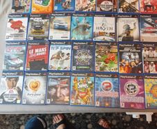 Large collection of PlayStation 2 games