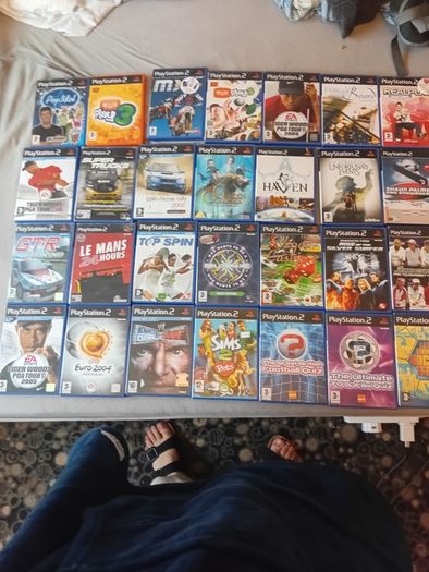 Large collection of PlayStation 2 games