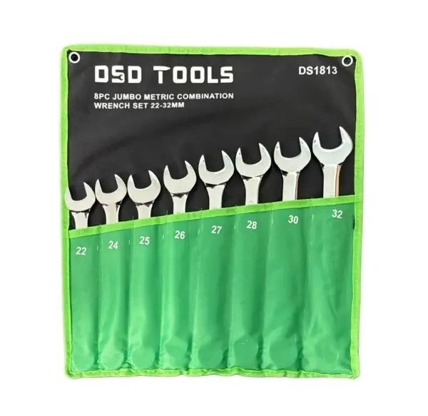 DSD Tools 8-Piece Jumbo Combination Spanner Set