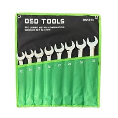 DSD Tools 8-Piece Jumbo Combination Spanner Set