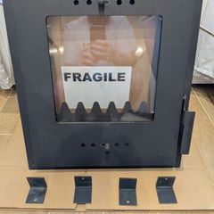 Fireplace door for 16" opening
