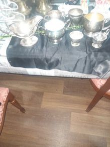 6 Pieces of Old Silver Plated Items, postage available or collection is always welcome