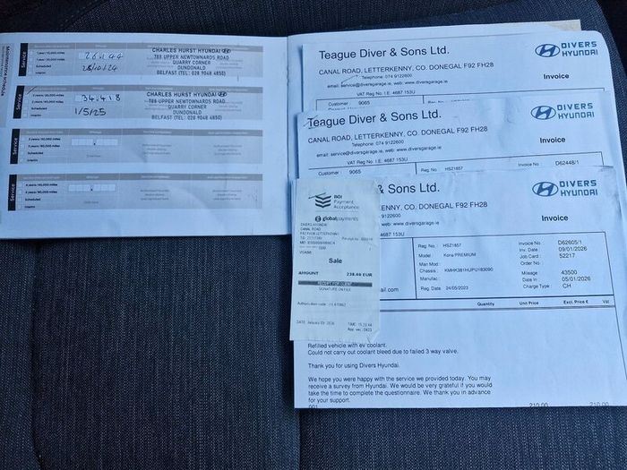 2023 Hyundai Kona EV, Premium model 39kwh