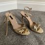 Mango Gold Heels Image 7