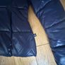 Girl's Benetton Waterproof Navy Puffer Jacket age10-11 Image 3