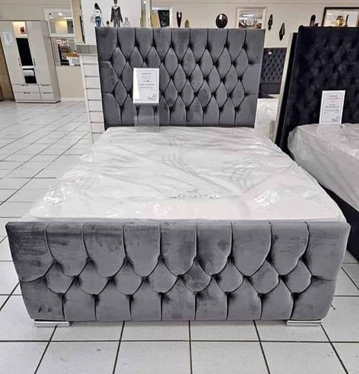 Double Wingback Ottoman Beds