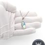 Vintage Celtic Sterling Silver Abalone Shell Necklace Image 8
