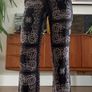 Sandro 100% silk palazzo trousers Image 3