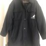 KANGOL Dark Grey Chunky Shacket Coat Image 2