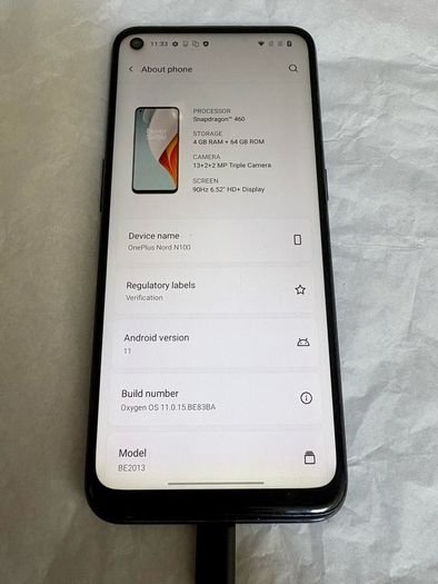 One Plus Nord N100