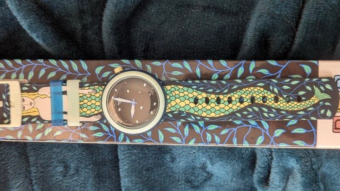 Swatch Pop Melusine Watch Mermaid