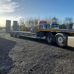 king low loader trailer