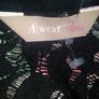 Black lace classy top Awear size UK12 EUR40 Postage included Image 4