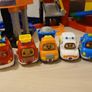 Vtech Toot Toot drivers bundle: Construction Site, Fire Station, Criss Cross Raceway, and 7 cars Image 4