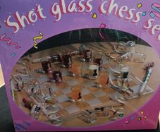 Chess Shot Glass Drinking Game