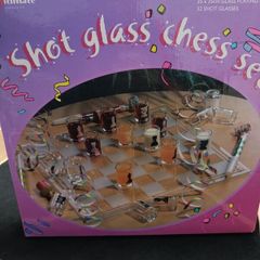 Chess Shot Glass Drinking Game