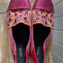 Women's shoes espadrilles Geox Respira canvas and leather flat shoes boho vibe size 5 Image 10