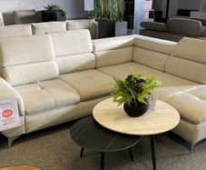 Monk L Corner sofa bed @ J&D Furniture