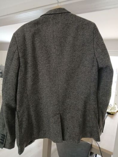 Burton Menswear Blazer Dark Grey