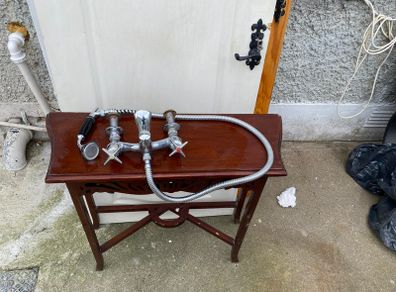 Traditional Chrome Bath Shower Mixer Tap